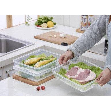 Refrigerator Fresh Storage Box - Antibacterial, Airtight, Food-Grade - Mega Cart