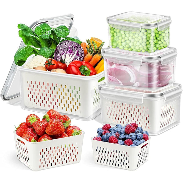 Refrigerator Storage Containers - Mega Cart