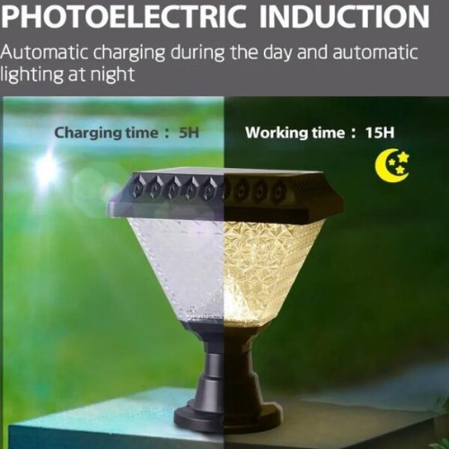 Remote Controlled Solar Powered Garden Light - Mega Cart