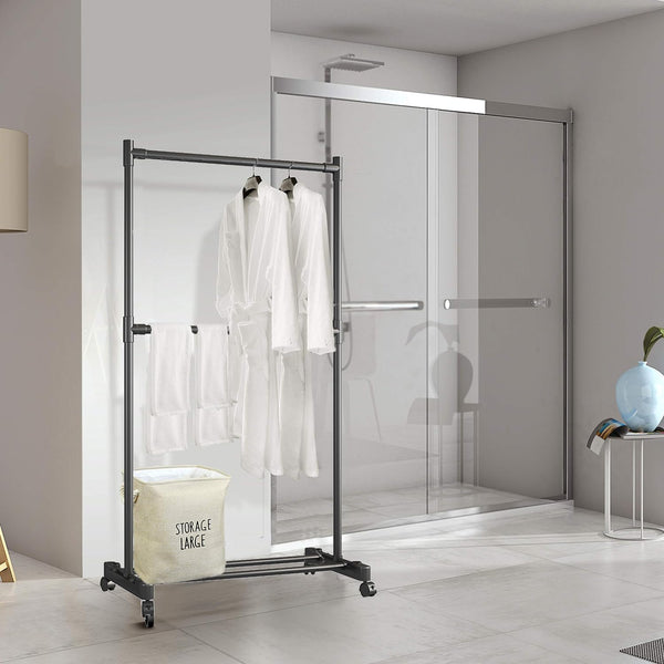 Rolling Clothes Organizer with Wheels - Mega Cart