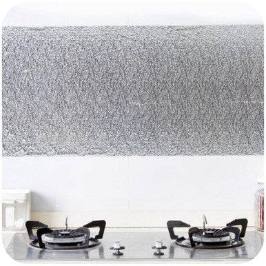 Self-Adhesive Kitchen Aluminium Wall Sticker – Oilproof & Waterproof - Mega Cart