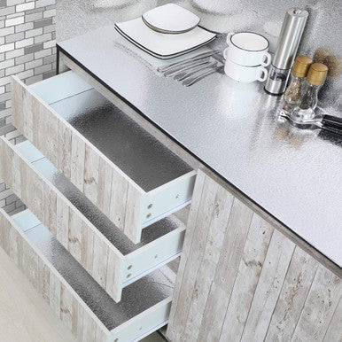 Self-Adhesive Kitchen Aluminium Wall Sticker – Oilproof & Waterproof - Mega Cart