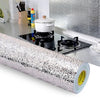 Self-Adhesive Kitchen Aluminium Wall Sticker – Oilproof & Waterproof - Mega Cart