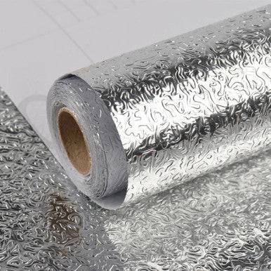 Self-Adhesive Kitchen Aluminium Wall Sticker – Oilproof & Waterproof - Mega Cart