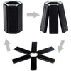 Set of 2 Foldable Non-Slip Heat-Resistant Pot Mats - Mega Cart