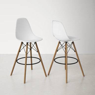 Set of 5 PrimeNest Modern Ergonomic Bar Stools - Mega Cart