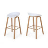 Set Of 5 - PrimeNest Vegas Bar Stool – Sleek, Modern Comfort for Any Space - Mega Cart
