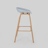 Set Of 5 - PrimeNest Vegas Bar Stool – Sleek, Modern Comfort for Any Space - Mega Cart