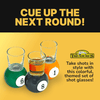 Set of 9 Pool Ball Shot Glasses - Mega Cart
