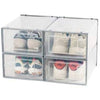 Space-Saving Stackable Shoe Box