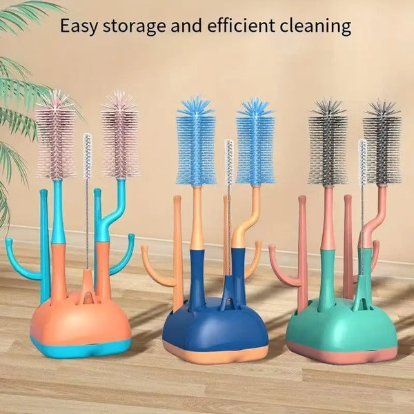 Silicone Baby Bottle Cleaning Kit - Mega Cart