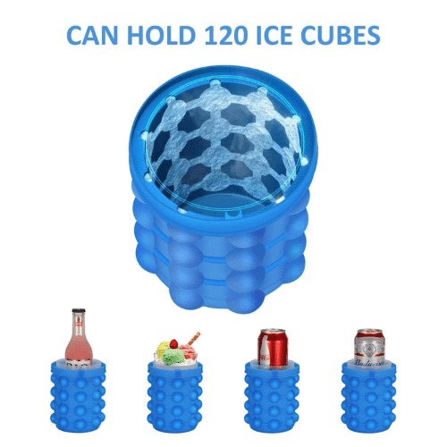 Silicone Bucket Ice Cube Maker - Mega Cart
