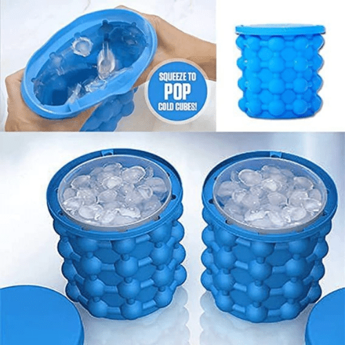 Silicone Bucket Ice Cube Maker - Mega Cart