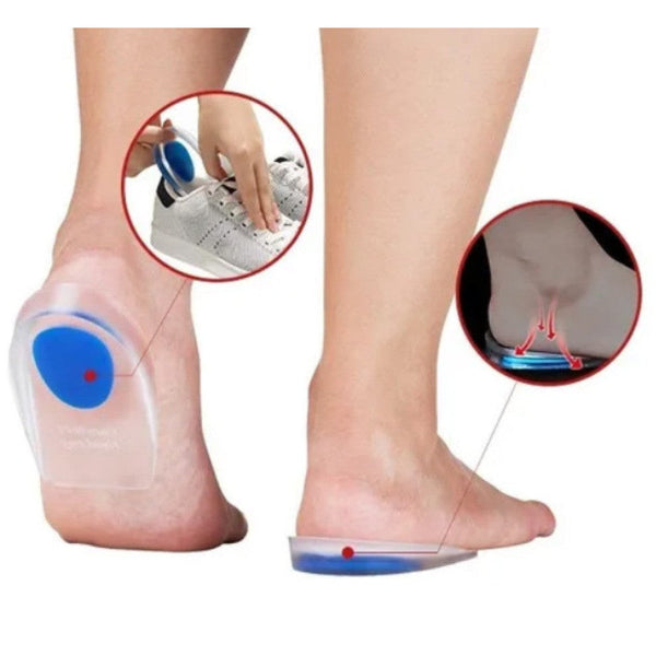 Silicone Heel Sleeves for Comfort and Support - Mega Cart