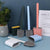 Silicone Toilet Brush with Holder - Hygienic & Durable Cleaning Tool - Mega Cart