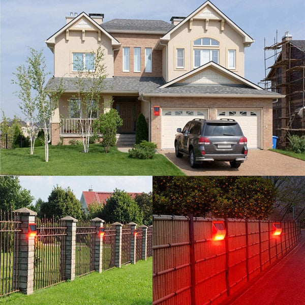Solar Motion Sensor Alarm with Remote Control - Mega Cart