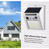 Solar Motion Sensor Light with Alarm - Outdoor Security Solution - Mega Cart