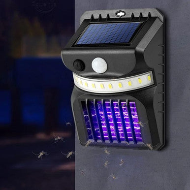 Solar-Powered 2-in-1 Mosquito Killer Lamp with UV Light - Mega Cart