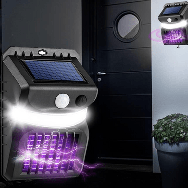 Solar-Powered 2-in-1 Mosquito Killer Lamp with UV Light - Mega Cart