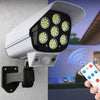 Solar-Powered Dummy Camera Light with Motion Sensor & Remote - Mega Cart