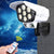 Solar-Powered Dummy Camera Light with Motion Sensor & Remote - Mega Cart