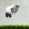 Solar-Powered Dummy Camera Light with Motion Sensor & Remote - Mega Cart