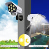 Solar-Powered Dummy Camera Light with Motion Sensor & Remote - Mega Cart