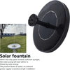 Solar Powered Fountain - Mega Cart