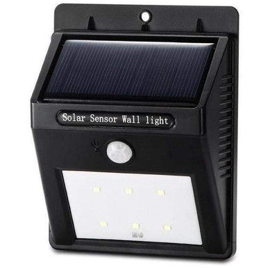 Solar-Powered Motion Sensor Wall Light for Outdoor Safety - Mega Cart