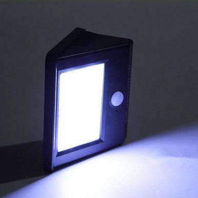 Solar-Powered Motion Sensor Wall Light for Outdoor Safety - Mega Cart