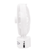 Solar-Powered Rechargeable Fan with Bluetooth Speaker & LED Light - Mega Cart