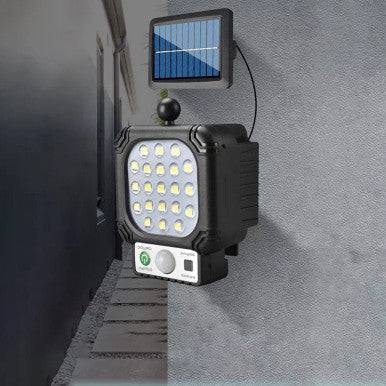 Solar-Powered Sensor Street Lamp for Outdoor Use - Mega Cart