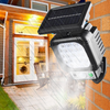 Solar-Powered Sensor Street Lamp for Outdoor Use - Mega Cart