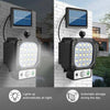 Solar-Powered Sensor Street Lamp for Outdoor Use - Mega Cart