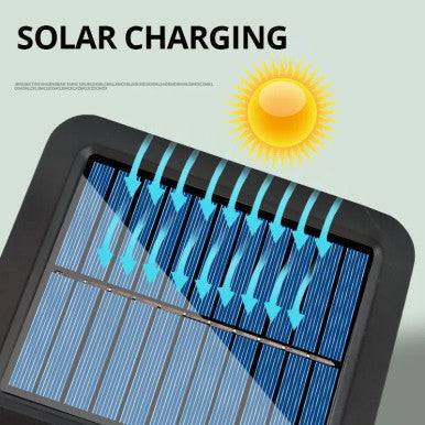 Solar-Powered Sensor Street Lamp for Outdoor Use - Mega Cart