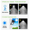 Solar-Powered Sensor Street Lamp for Outdoor Use - Mega Cart