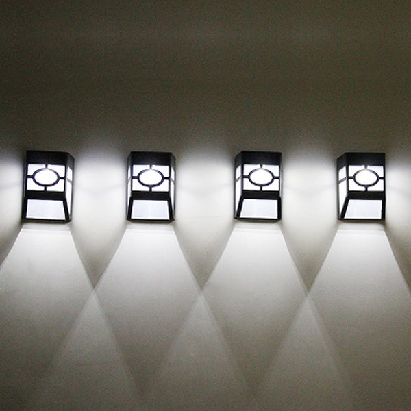 Solar Powered Wall Light – 4 Pack - Mega Cart