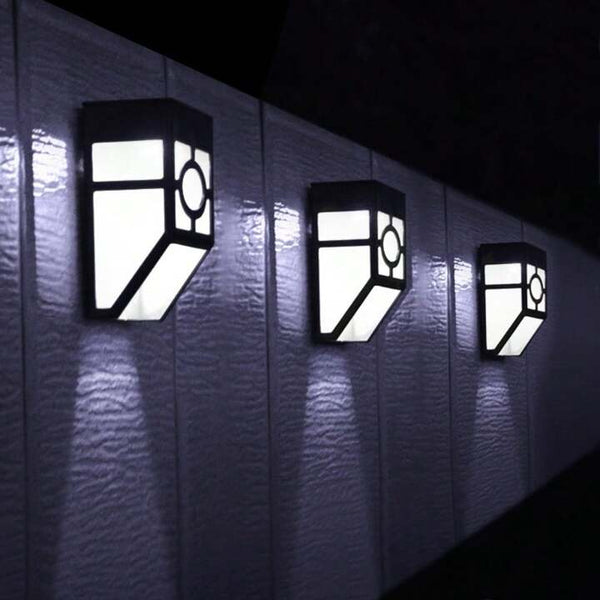 Solar Powered Wall Light – 4 Pack - Mega Cart