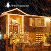 Solar-Powered Waterproof LED Fairy Lights for Garden & Patio - Mega Cart