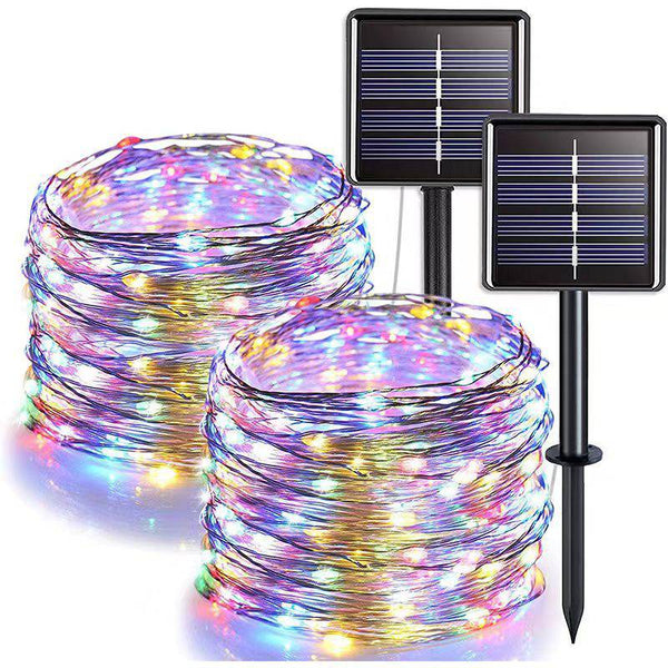 Solar-Powered Waterproof LED Fairy Lights for Garden & Patio - Mega Cart