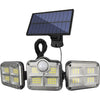Split Solar Sensor Wall Light