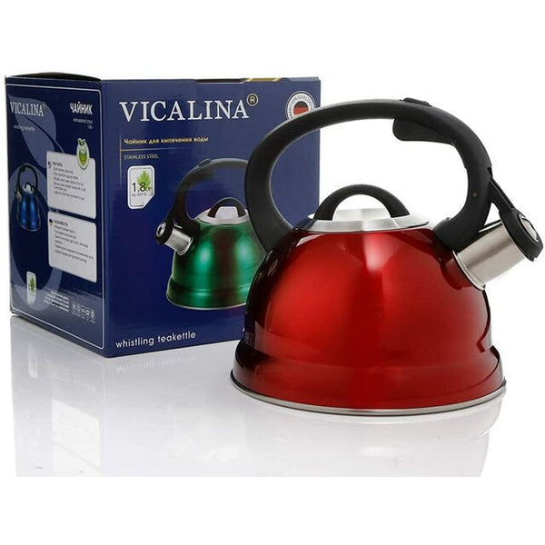Stainless Steel 3L Whistling Kettle for All Stovetops - Mega Cart