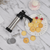 Stainless Steel Cookie Press Gun Kit - Mega Cart