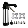 Stainless Steel Cookie Press Gun Kit - Mega Cart
