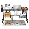 Stainless Steel Large Canopy Dish Rack & Kitchen Organiser - Mega Cart