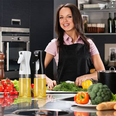 Stainless Steel Oil Spray Bottle for Cooking and Barbecue, 100ml - Mega Cart