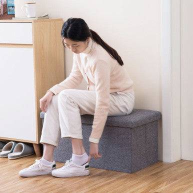 Stylish Storage Ottoman Bench with Ample Space and Comfy Seat - Mega Cart
