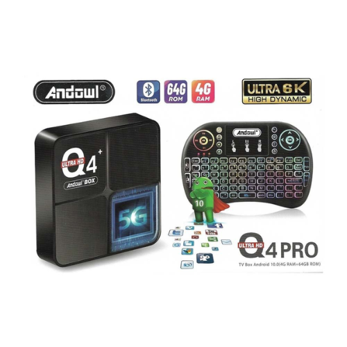 Ultra HD TV Box Q4 PRO - Mega Cart