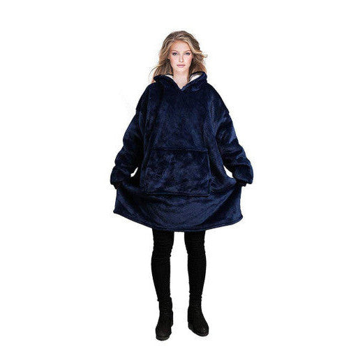 Ultra Plush Huggle Hoodie - Oversized Blanket Sweatshirt - Mega Cart