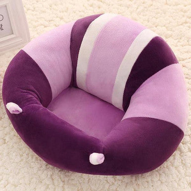 Ultra Soft Baby Plush Support Seat with 360° Comfy Design - Mega Cart